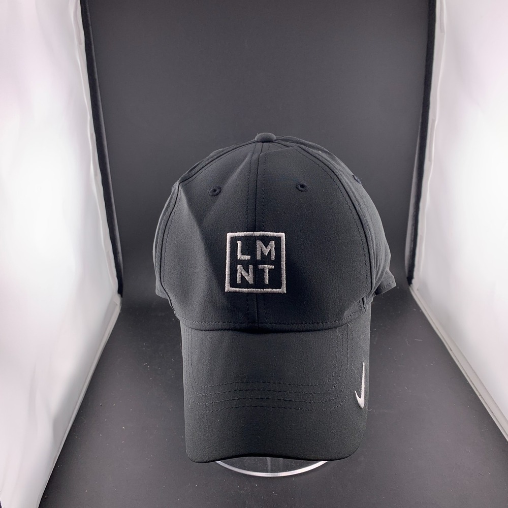 Nike Legacy91 Baseball Cap Unisex OS Black Dri-FIT Strapback LMNT Stay Salty Hat